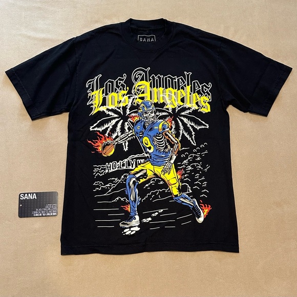 SANA DETROIT Limited Edition Matthew Stafford Los Angeles Rams Shirt - SMALL - Picture 1 of 4